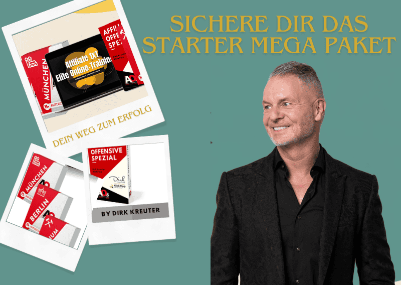 Dirk Kreuter Affiliate Mega Starter Paket