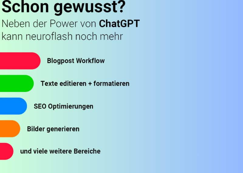 neuroflash Alternative zu ChatGPT