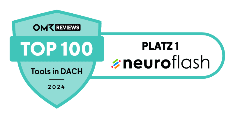 neuroflash top Tool Nr. 1