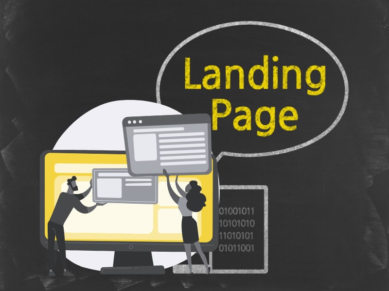 landing page struktur